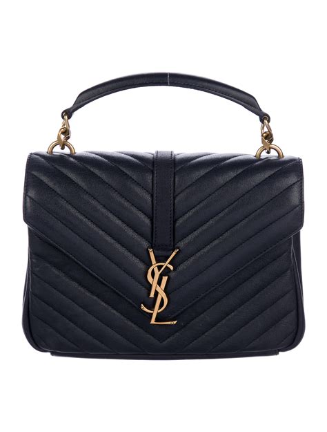 the realreal college ysl bag|Ysl college bag On Sale .